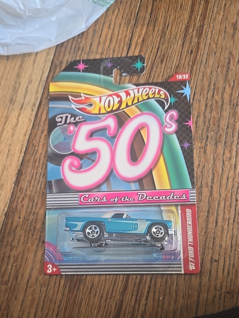 HOT WHEELS Cars Of The Decades The ‘50s ‘57 Ford Thunderbird T-Bird
